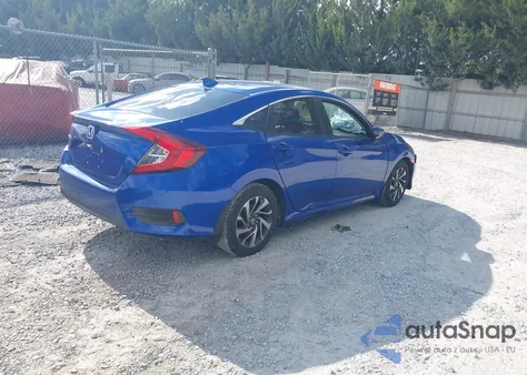 2017 Honda Civic Ex from USA, damaged, VIN 19XFC2F71HE051625